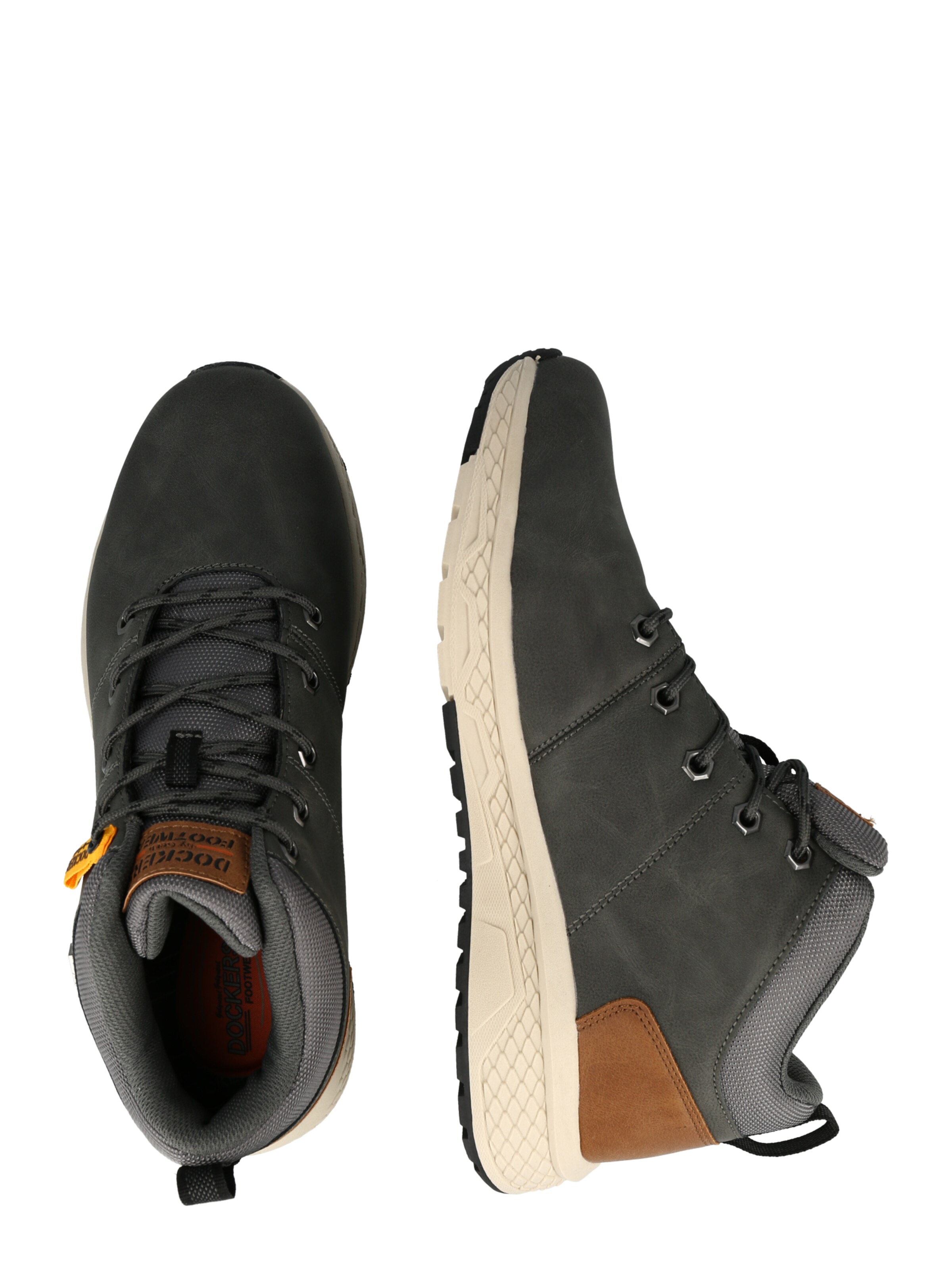 Dockers by Gerli Lace-up boots in Grey