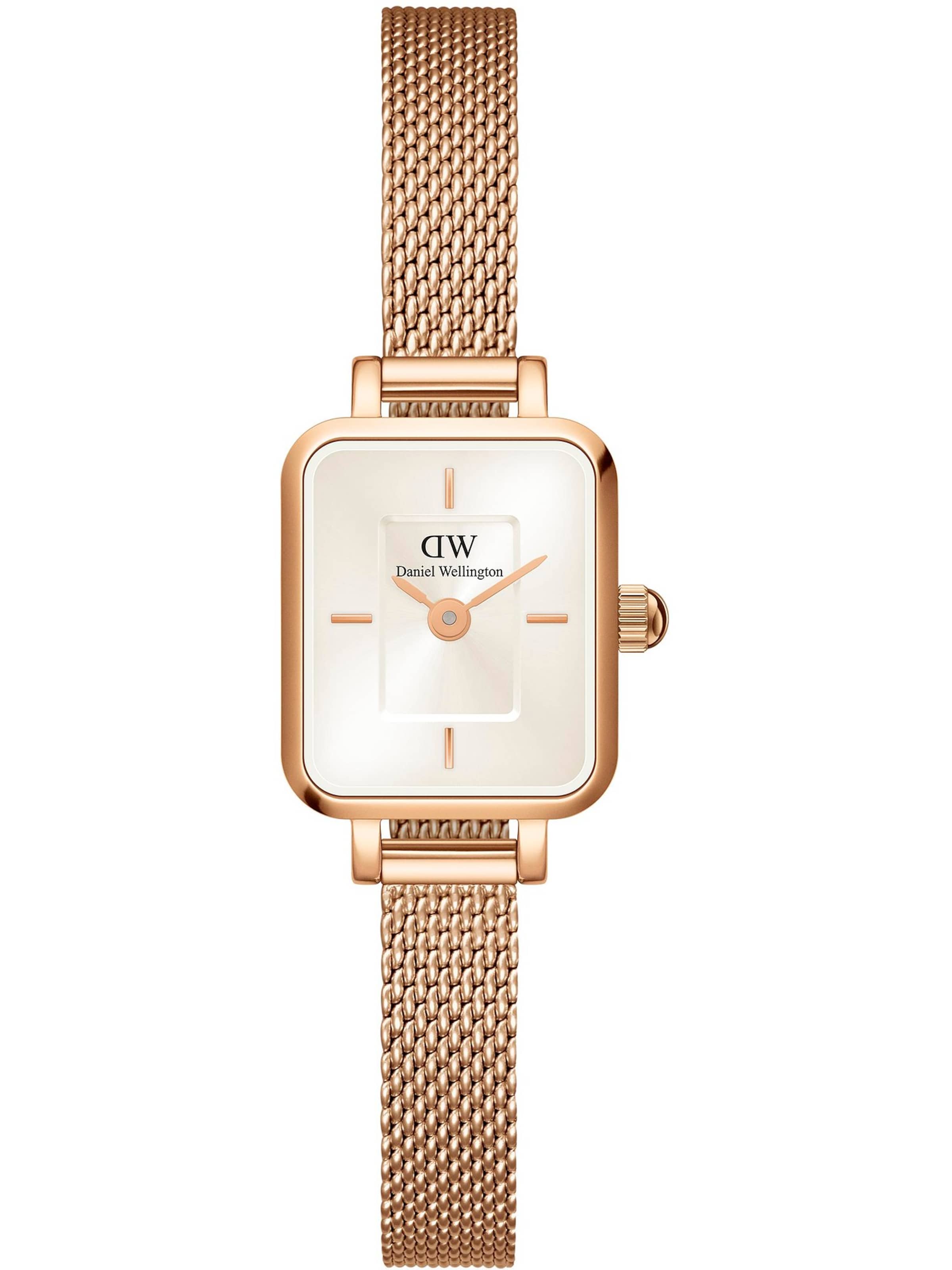 Daniel Wellington Analoguhr in Gold: Vorderseite
