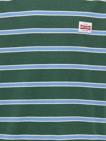 Only & Sons Junior Shirt 'OSJDAWSON' in Groen