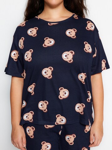 Trendyol Curve Πιτζάμα σε μπλε