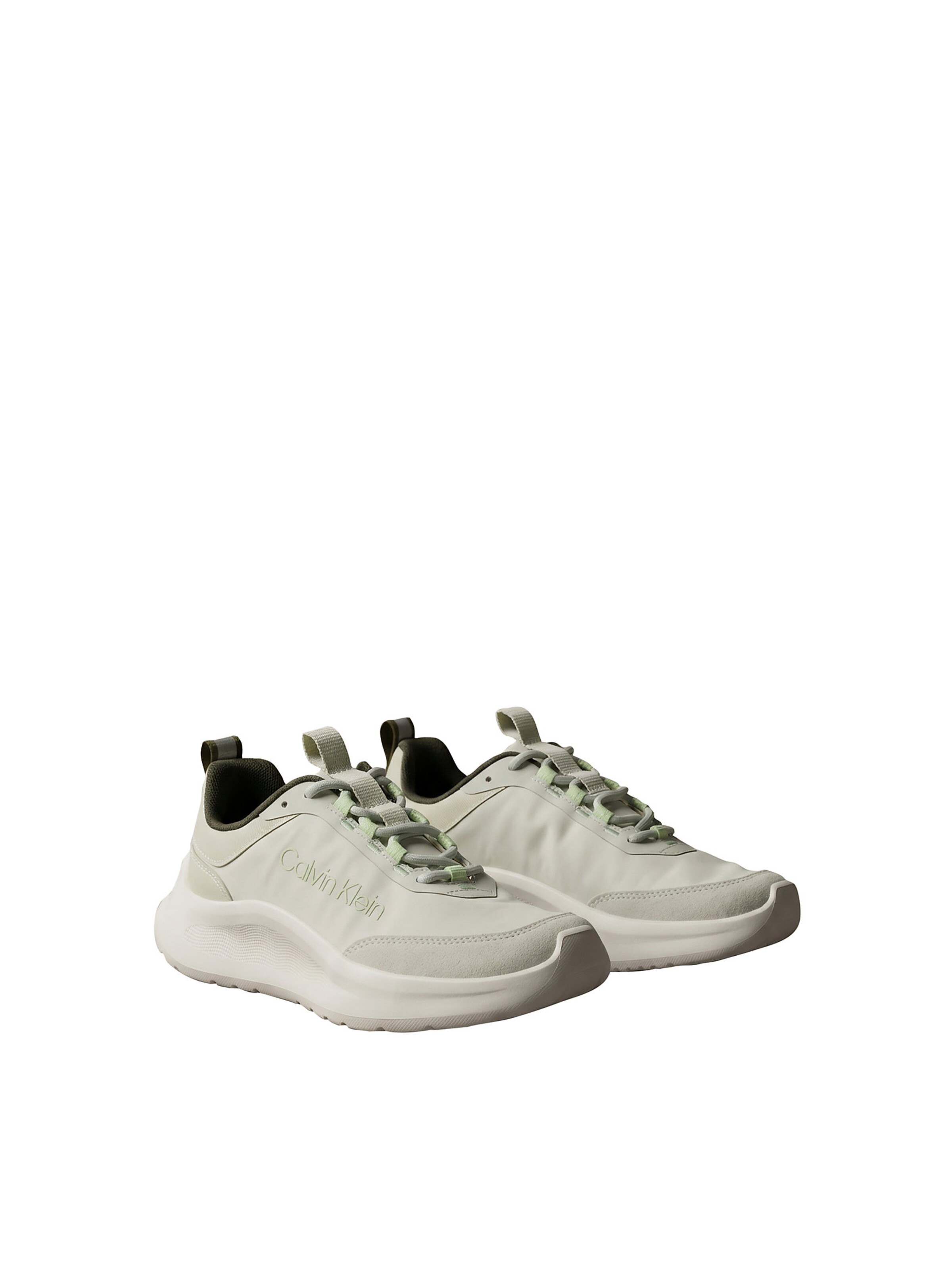 Baskets basses 'Lightweight Runner' Calvin Klein en vert