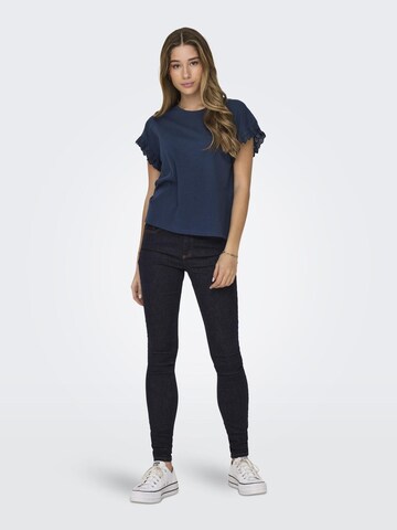 ONLY Shirt 'Iris' in Blauw