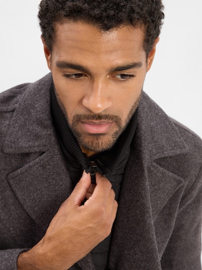 Finshley & Harding Between-seasons coat 'Scotty' in Taupe, Item view