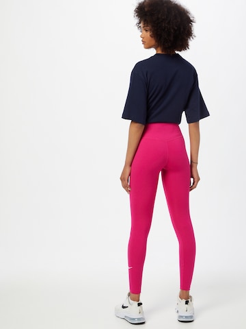 NIKE Skinny Sporthose in Pink