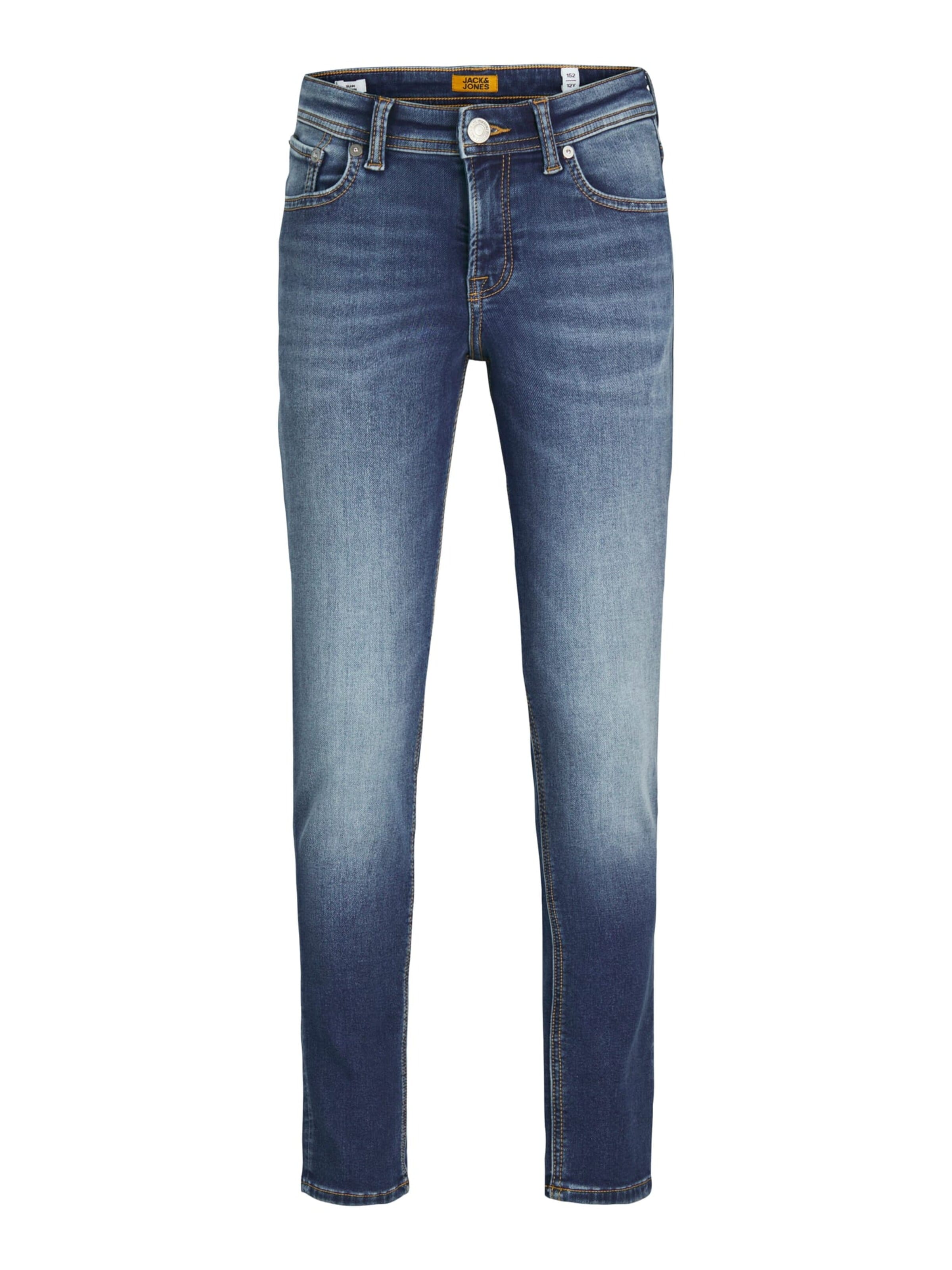 JACK & JONES Baggy Jeans 'Glenn' in Blue: front