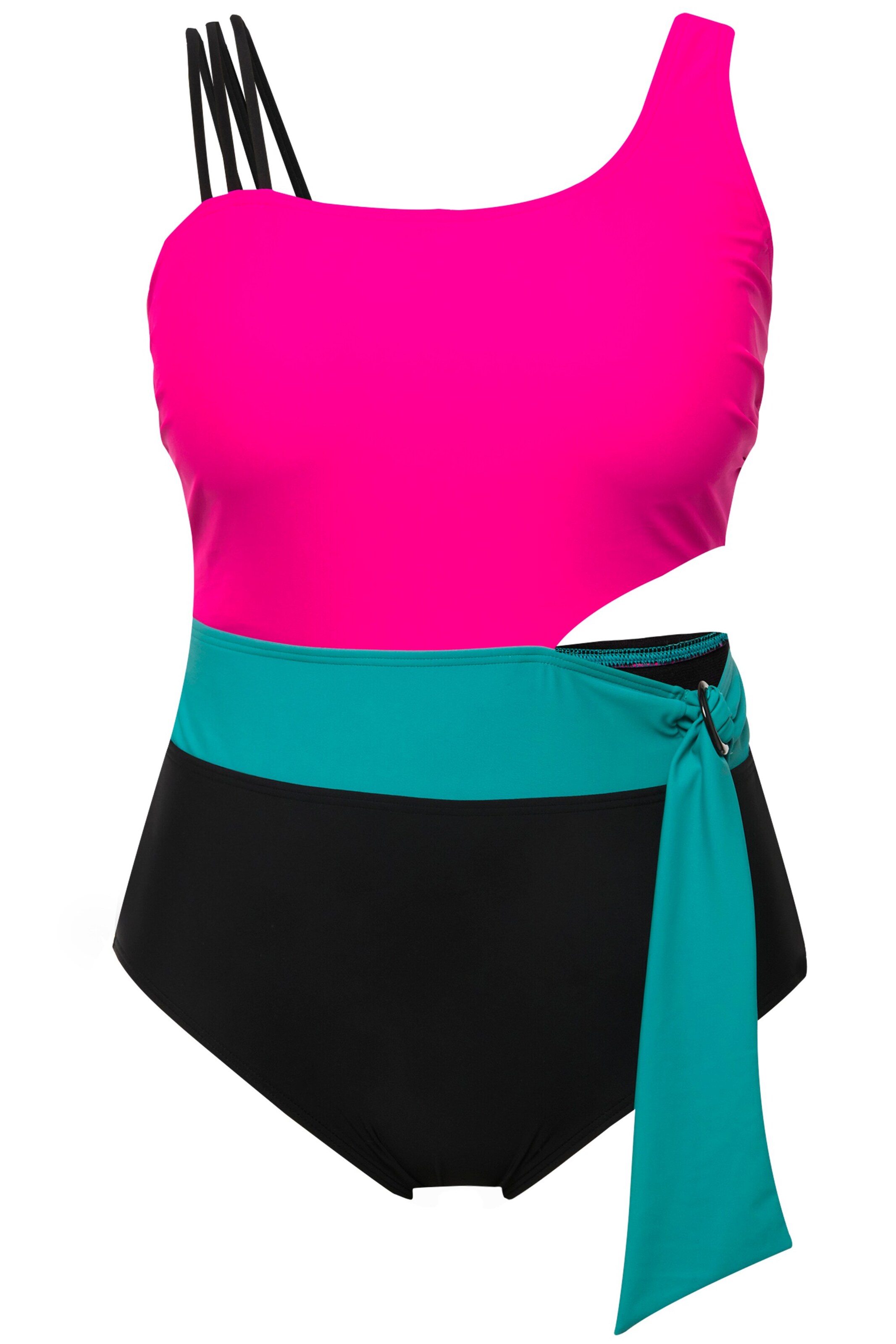 Maillot de bain Ulla Popken en mélange de couleurs : devant