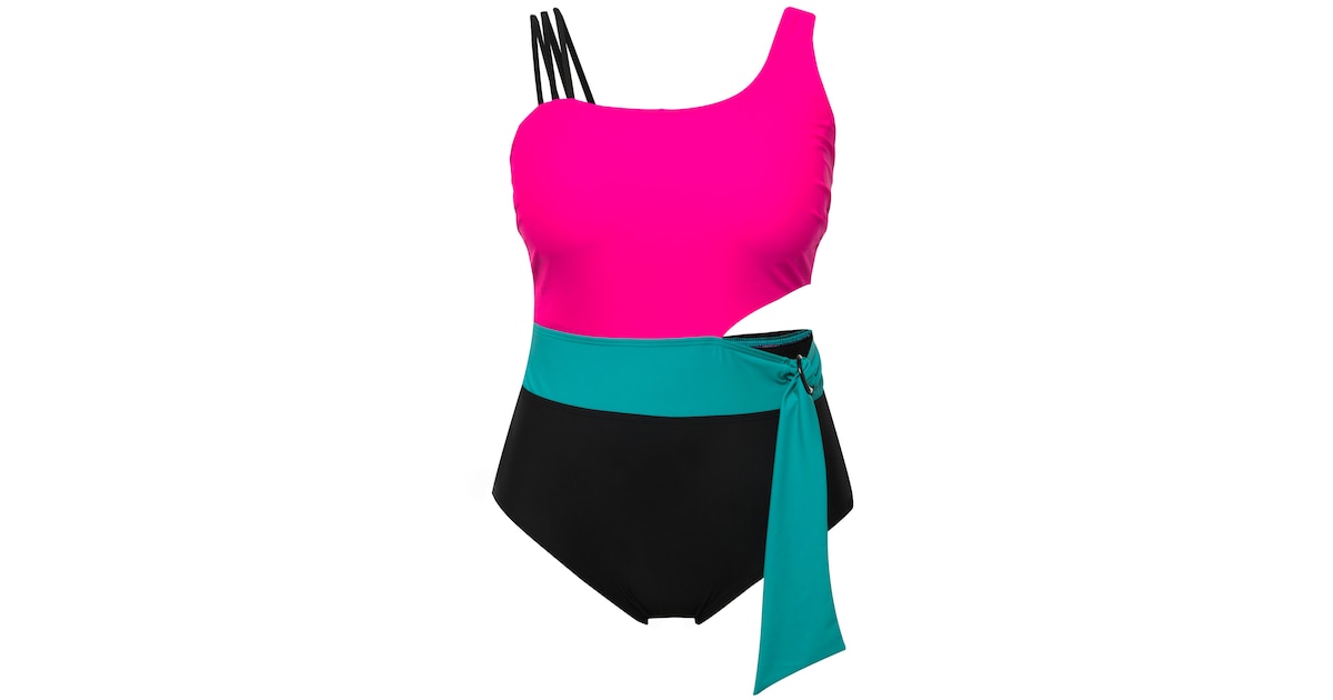 Ulla Popken Bustier Badpak in Lichtgroen | ABOUT YOU Ulla Popken Bustier Badpak in Lichtgroen | ABOUT YOU