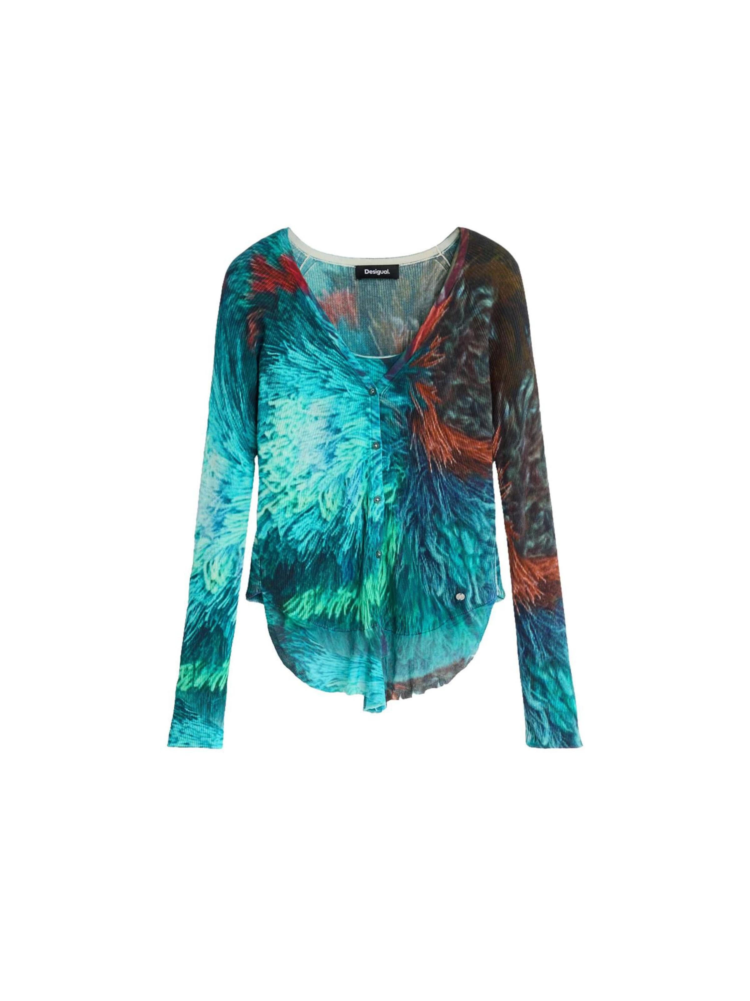 Giacchetta 'M. C. Lacroix' di Desigual in blu: frontale