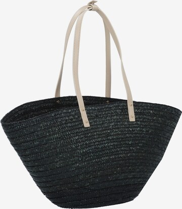 PATRIZIA PEPE Shopper 'Summer Straw' in Black