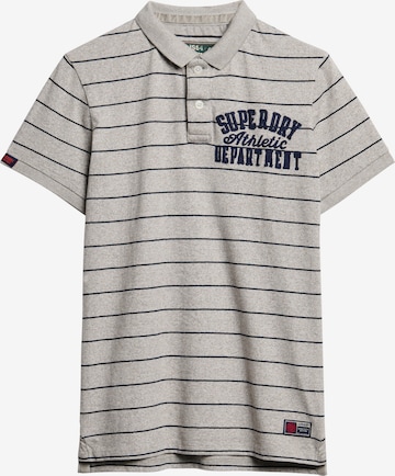 T-Shirt 'Vintage Athletic' Superdry en gris : devant