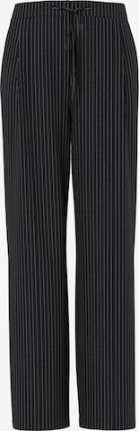 PIECES Broek 'PCFalka' in Zwart: voorkant