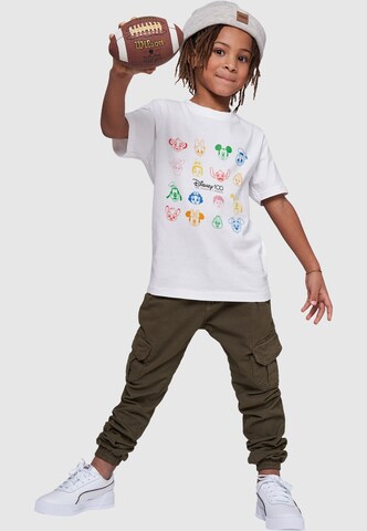 Mister Tee T-shirt 'Disney' i vit