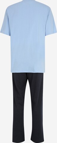 SCHIESSERDuga pidžama - plava boja