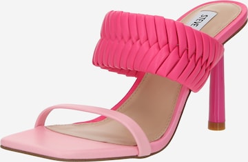 STEVE MADDEN Mule 'ENAMOR' in Pink: front