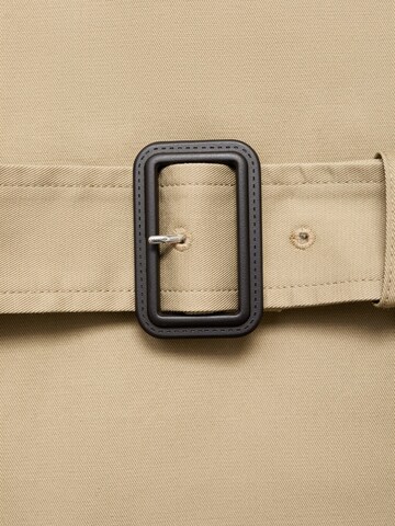 Manteau mi-saison 'POLANA' MANGO en beige