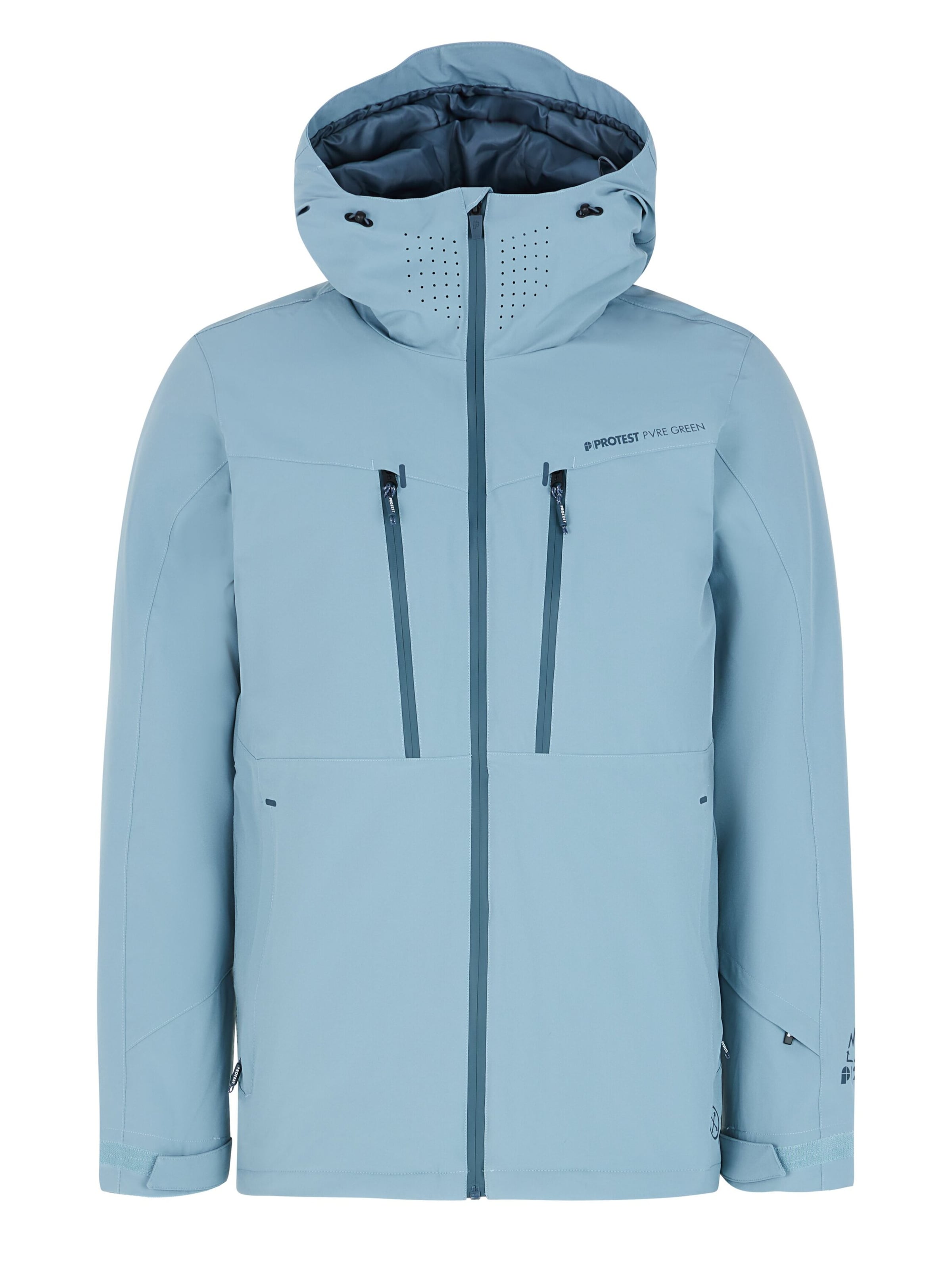 PROTEST Sportjacke 'PRTTIMOTHY'‌‌‌‌‌‌‌‌‌ in Blau: Vorderseite