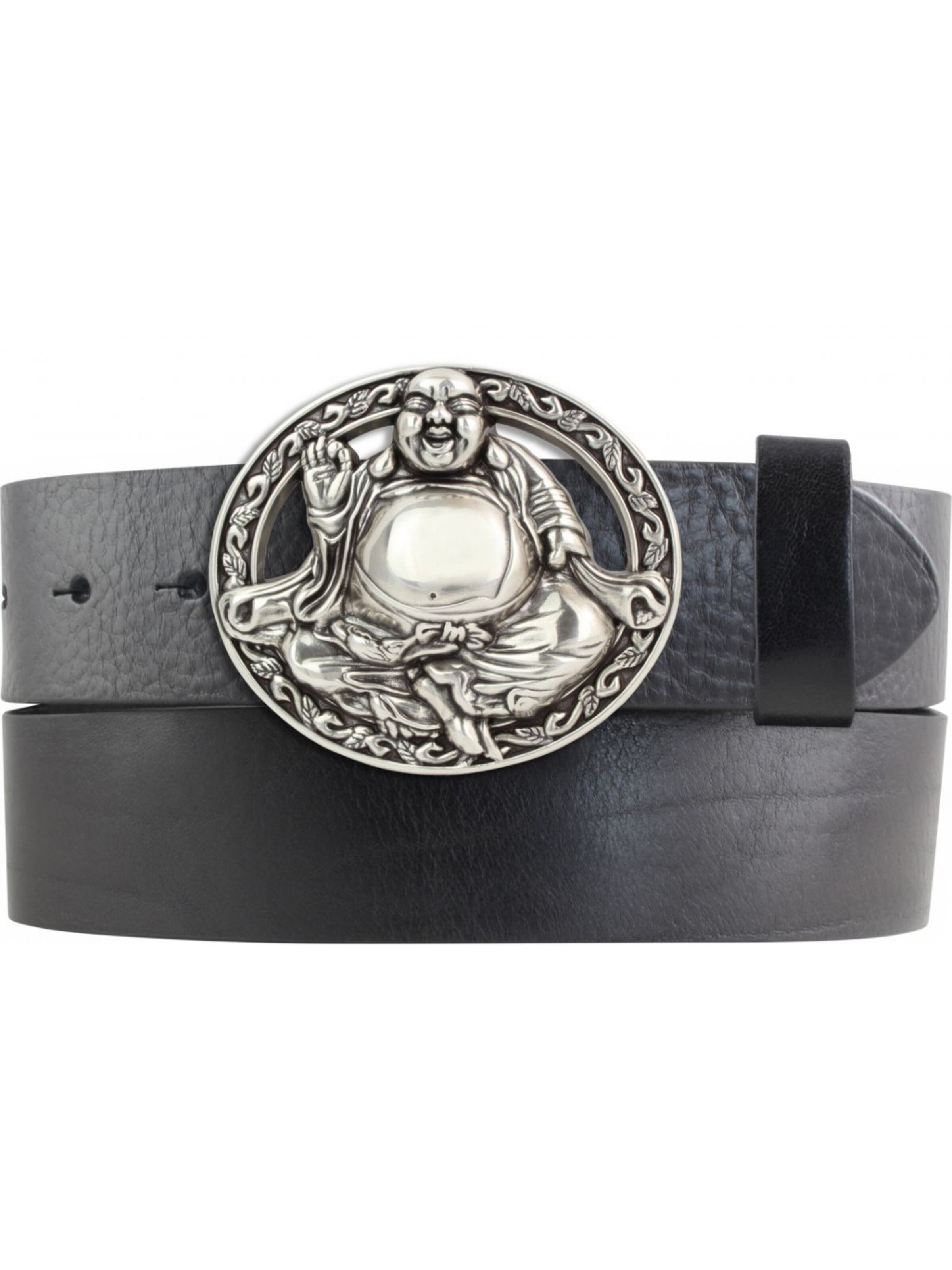 BELTINGER Gürtel 'Parmaa'‌‌‌‌‌‌‌ in Schwarz: Vorderseite