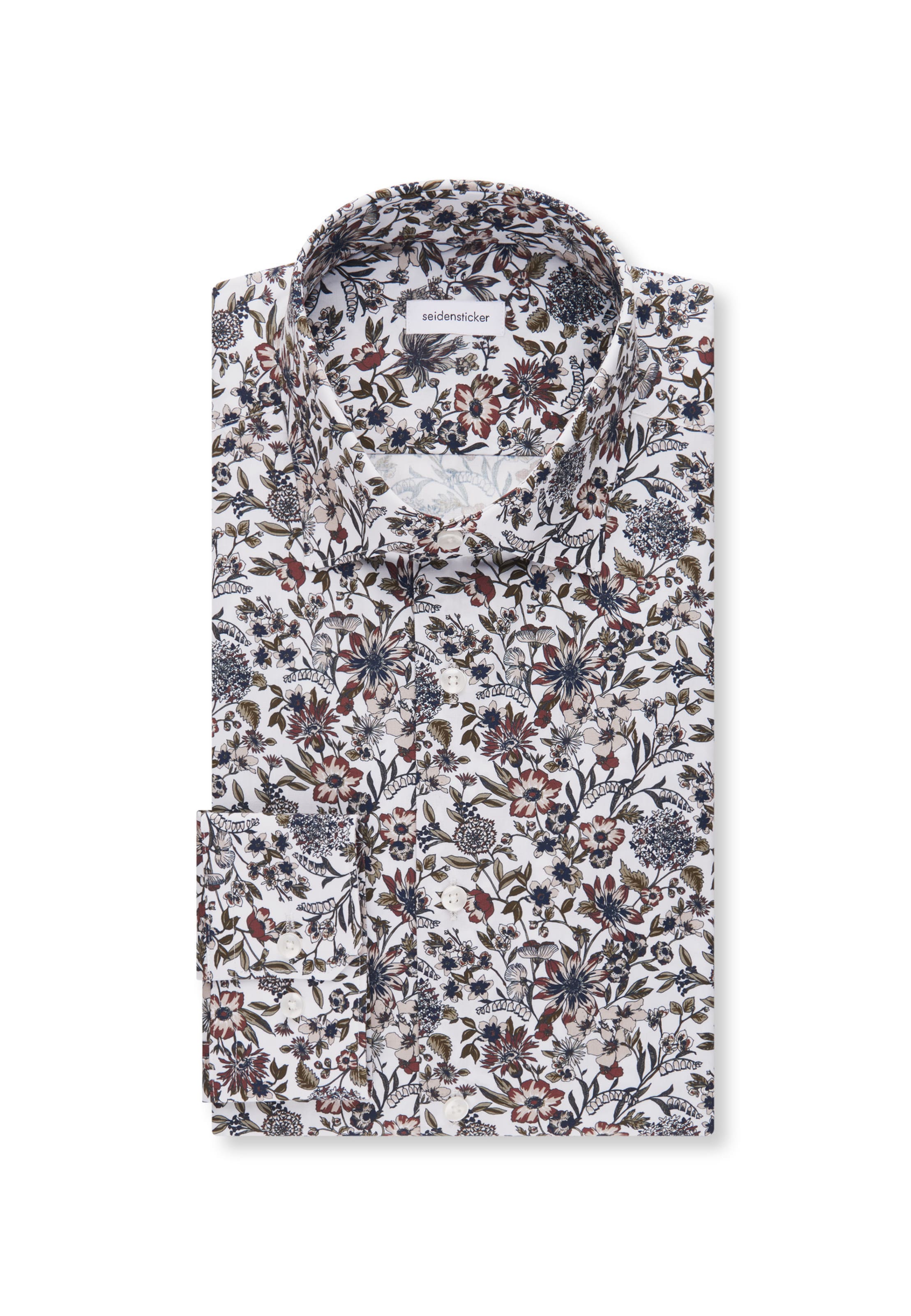 Coupe regular Chemise business SEIDENSTICKER en gris