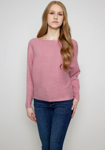 Hailys Pullover 'Ava' i pink: forside