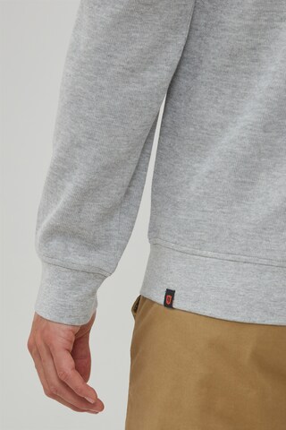 INDICODE JEANS Zip-Up Hoodie 'Arcelio' in Grey