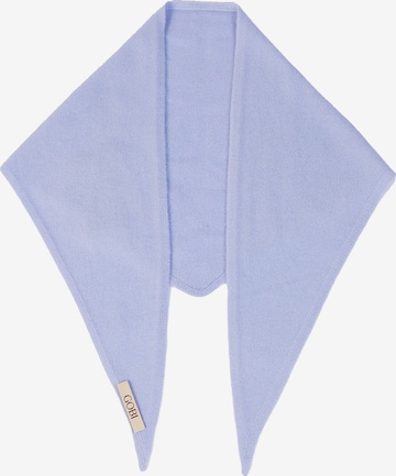 GOBI Cashmere Kaulaliina 'Unisex Triangular Cashmere Scarf' värissä sininen: etupuoli