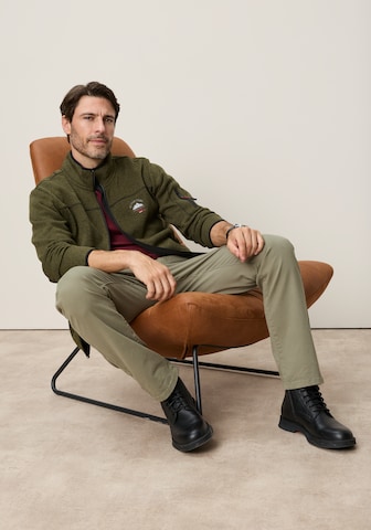 Man's World Fleece Jacket in Green