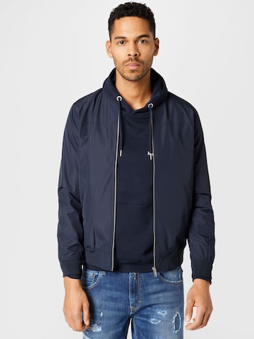 Matinique Between-Season Jacket 'Clay' in Blue: front