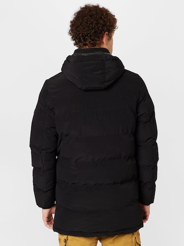 BLEND Zimná bunda - Čierna