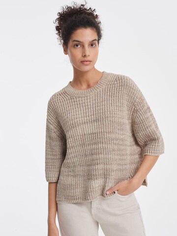 OPUS Trui 'Padmy' in Beige: voorkant