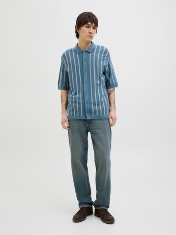 JACK & JONES Comfort Fit Bluser & t-shirts i blå