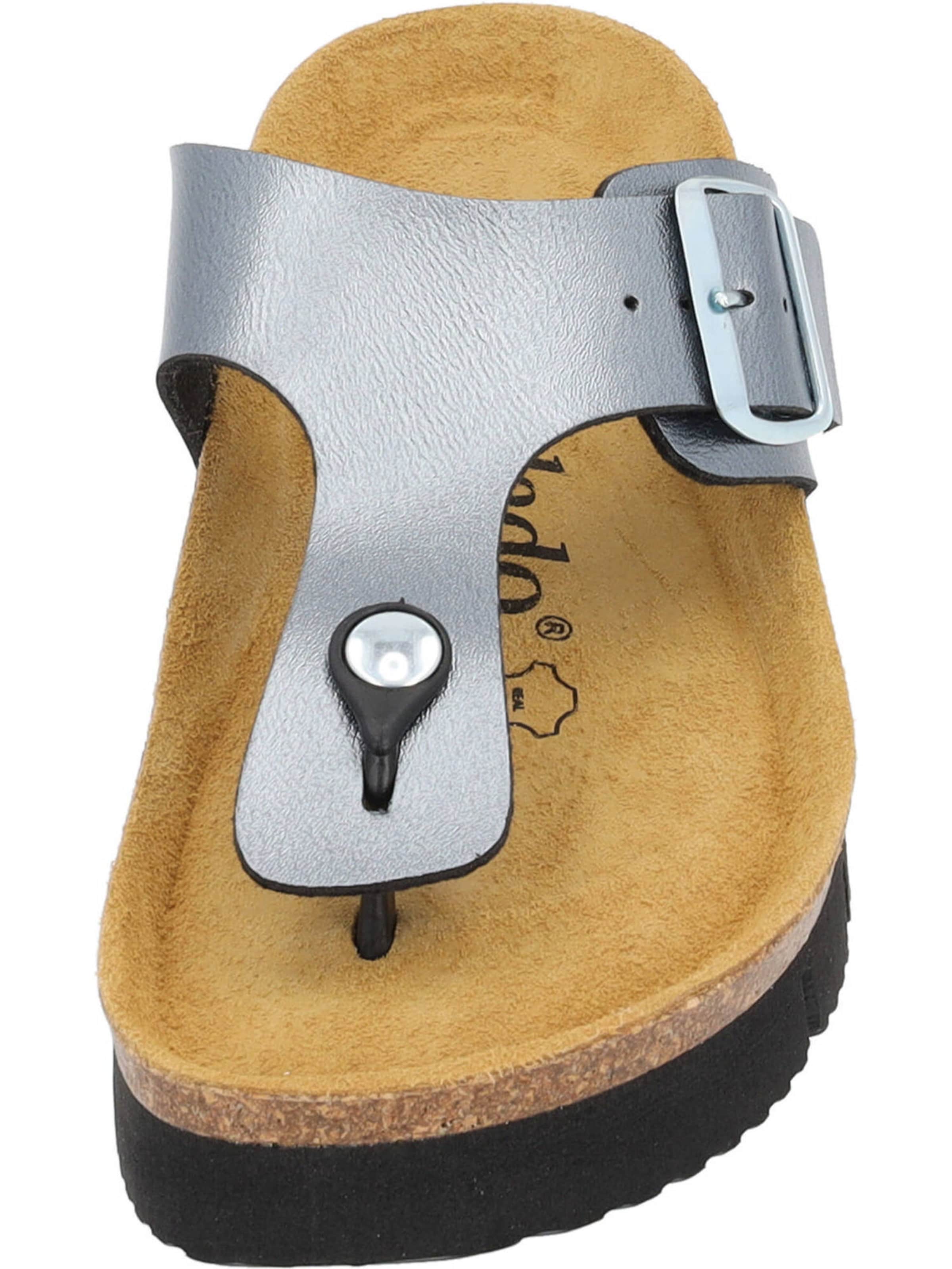 Palado T-bar sandals 'Kos' in Grey