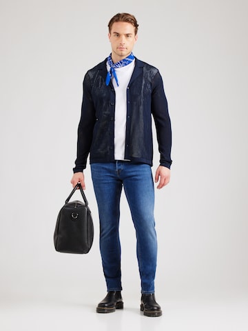 JACK & JONES - Slimfit Vaquero 'JJIGlenn JJOriginal' en azul