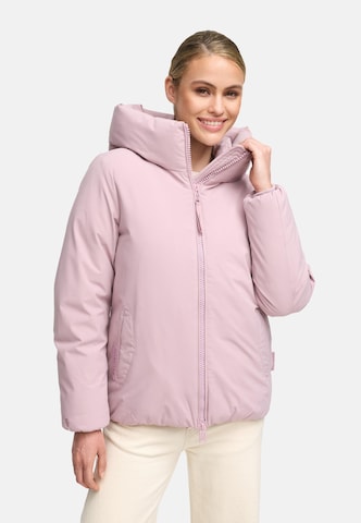 NAVAHOO Vinterjacka 'Blütenlicht 14' i rosa: framsida