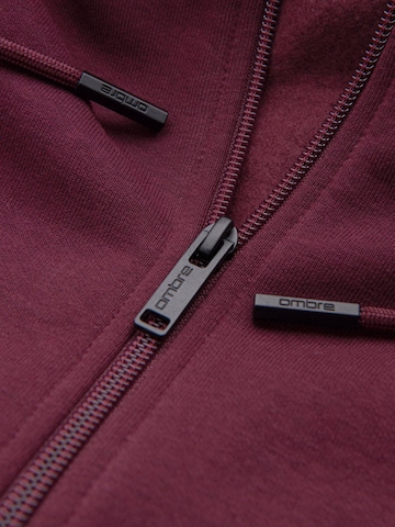 Veste de survêtement Ombre en rouge