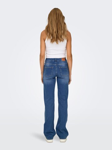 ONLY Baggy Jeans 'blus' in Blauw