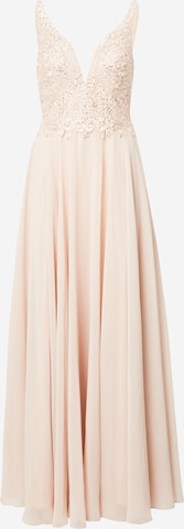 mascara Evening dress in Beige: front