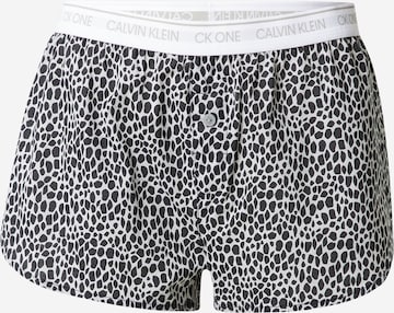 Calvin Klein UnderwearPidžama hlače - siva boja: prednji dio