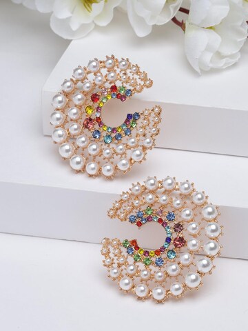 AVANT-GARDE PARIS Oorbellen 'Renataka' in Wit