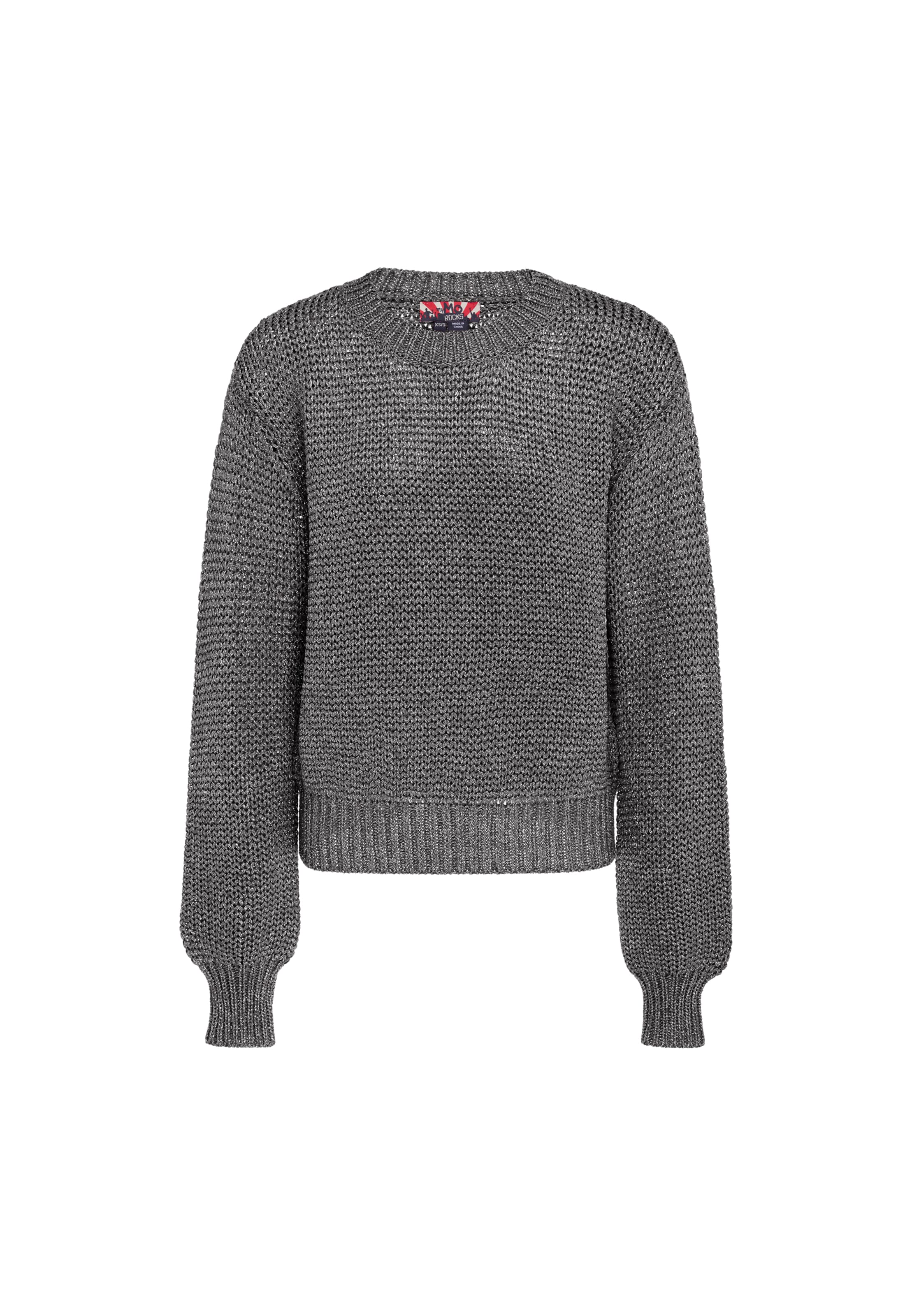 Pull-over myMo ROCKS en gris : devant