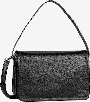 Geantă de umăr 'Delphina' de la TOM TAILOR pe negru: față