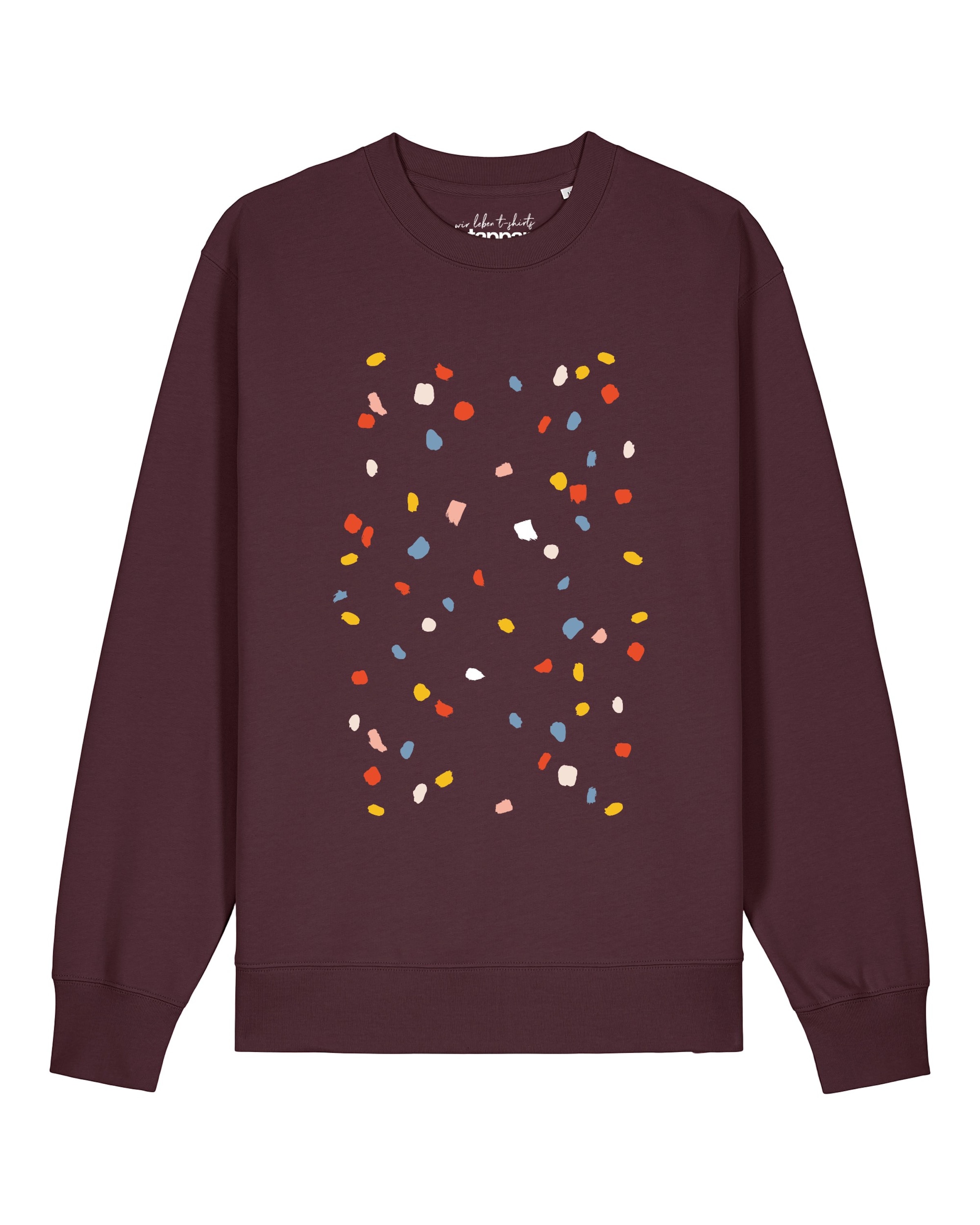 Watapparel Sweatshirt in Rood: voorkant
