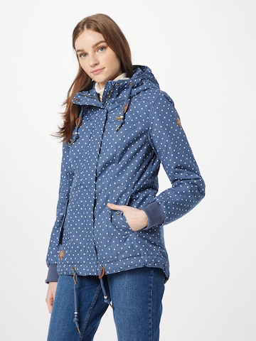 Ragwear Between-season jacket 'DANKA' in Blue: front