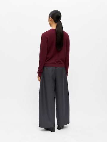 OBJECT Knit cardigan 'THESS' in Red