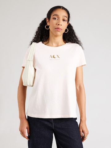 ARMANI EXCHANGE Majica | roza barva: sprednja stran