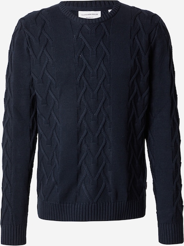 mėlyna Lindbergh Megztinis: priekis