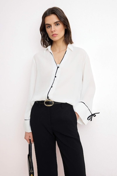 Camicia da donna in XS Trendyol di colore bianco, Visualizzazione prodotti