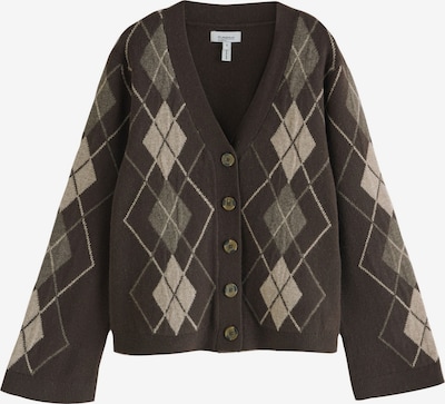 Kardiganas iš Next, spalva – šokolado spalva / pilka, Prekių apžvalga