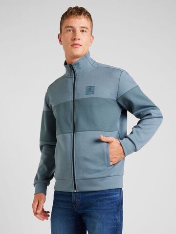 Champion Authentic Athletic Apparel Sweatjacke in Blau: predná strana