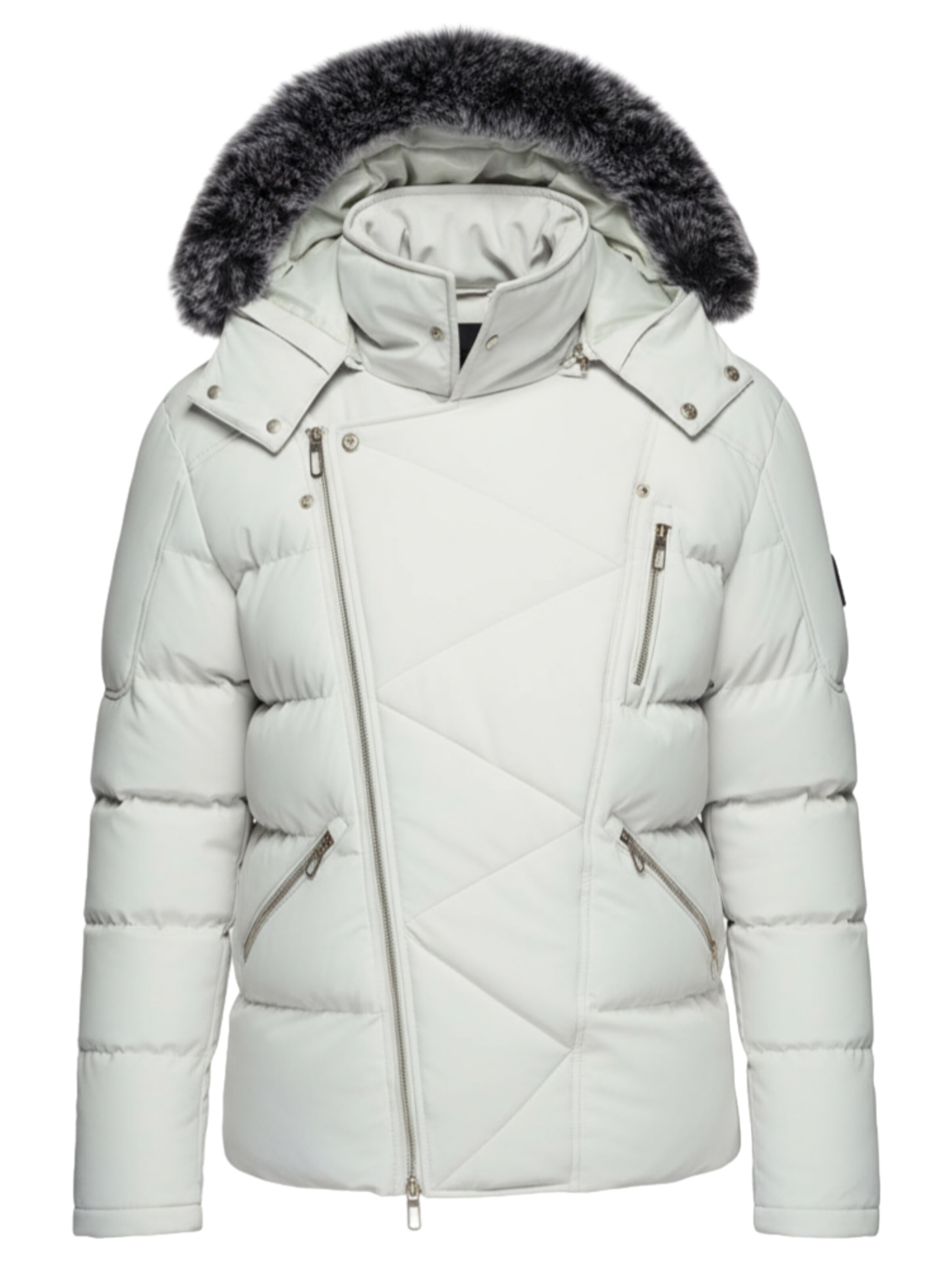 Ombre - Chaqueta de invierno en gris: frente