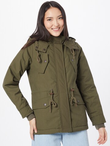 Eight2Nine Between-Seasons Parka in Green: front